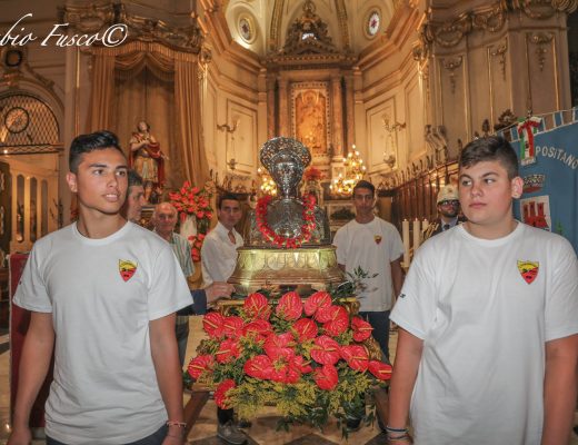 Statua di San Vito patrono di Positano